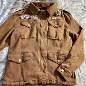 Forever 21 Oversized Tan Jacket